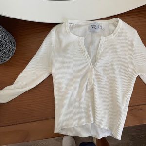 White long sleeve shirt